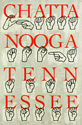 Chattanooga Sign Photograph by Steven Llorca