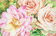 Chelsea's Bouquet Painting by Lori Taylor
