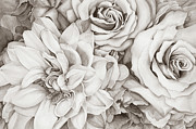 Chelsea's Bouquet - Neutral Digital Art by Lori Taylor