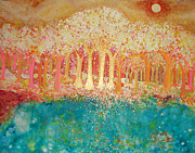 Cherry Blossoms Painting by Ashleigh Dyan Bayer Cherry Blossoms Painting by Ashleigh Dyan Bayer