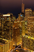 Chicago at Night Photograph by Joni Eskridge Chicago at Night Photograph by Joni Eskridge