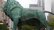 Chicago Library Guardian Photograph by Colleen Cornelius Chicago Library Guardian Photograph by Colleen Cornelius