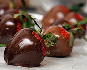 Chocolate Covered Strawberries 2 Photograph by Andee Design