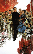 Chou En-lai Drawing by Granger