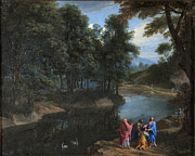 Christ Healing the Deaf-Mute Painting by Philippe de Champaigne Christ Healing the Deaf-Mute Painting by Philippe de Champaigne