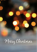 Christmas Glitter- Art by Linda Woods Mixed Media by Linda Woods