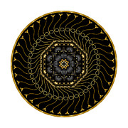 Circularium No 2713 Digital Art by Alan Bennington