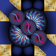 Circulosity No 3211 Digital Art by Alan Bennington
