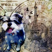 City Girl Goes to Paris Digital Art by Delight Worthyn