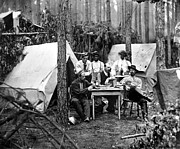 Civil War: Card Game, 1864 Photograph by Granger Civil War: Card Game, 1864 Photograph by Granger