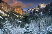 Clearing Winter Storm El Capitan Yosemite National Park Photograph by Dave Welling