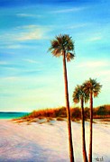 Clearwater Beach Painting by Gabriela Valencia