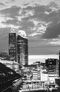 Cleveland From A Ballgame Photograph by Brad Nellis