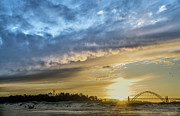 Cloud Show over Newport Photograph by Bill Posner