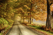 Cloudland road in Vermont Photograph by Jeff Folger