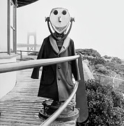 Coat On Binoculars Photograph by Leonard Nones