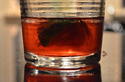 Amber Cocktail Clear Glass Photograph by Jason Freedman