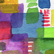 Color Study- Art by Linda Woods Painting by Linda Woods