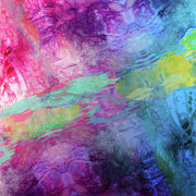 Color Theory Painting by Mindy Sommers