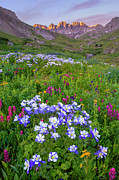 Colorado Sunrise - American Basin Photograph by Aaron Spong