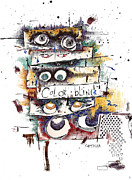 Colorblind Drawing by Teddy Campagna