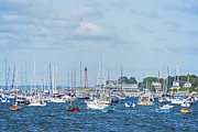 Colorful Boats Lined in Marblehead Harbor Marblehead MA Chandler Hovey Park Photograph by Toby McGuire Colorful Boats Lined in Marblehead Harbor Marblehead MA Chandler Hovey Park Photograph by Toby McGuire