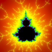 Colorful fractal art - Mandelbrot Set with power Digital Art by Matthias Hauser