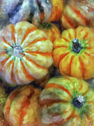 Colorful Pumpkins Digital Art by Lois Bryan Colorful Pumpkins Digital Art by Lois Bryan