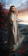 Come Follow Me Painting by Brent Borup
