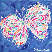 Confetti Painting by Beth Ann Scott