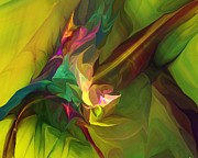 Confluence Digital Art by David Lane