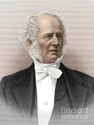 Cornelius Vanderbilt, American Business Photograph by Science Source