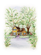 Corner Charmer Painting by Lori Taylor