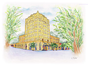 Corner Grandeur Painting by Lori Taylor