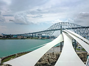 Corpus Christi Harbor Bridge Photograph by Debra Martz