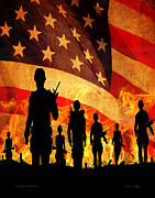 Courage Under Fire Photograph by Mark Allen