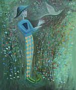 Cousin Good Shoes Sentinel Painting by Tone Aanderaa