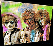 Cream Painting by David Lloyd Glover