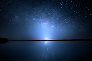 Crescent Moon Milky Way Photograph by Mark Andrew Thomas Crescent Moon Milky Way Photograph by Mark Andrew Thomas