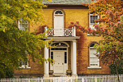 Crooked White Fence Photograph by Dan McGeorge
