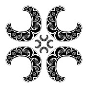 Cross maori style Digital Art by Piotr Dulski Cross maori style Digital Art by Piotr Dulski