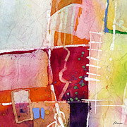 Crossroads - Red Painting by Hailey E Herrera