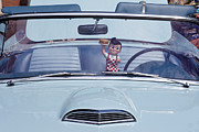 Cruisin' with Bob -- 1957 Ford Thunderbird and Big Boy at Paso Robles Classic Car Show, California Photograph by Darin Volpe