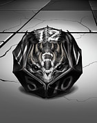 D12 Dragon Digital Art by Stanley Morrison