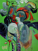 Dali's 3 Moustaches Painting by Peregrine Roskilly Dali's 3 Moustaches Painting by Peregrine Roskilly