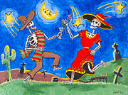 Dance of the Dead Painting by Dale Loos Jr Dance of the Dead Painting by Dale Loos Jr