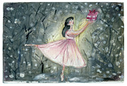 Dancer Painting by Roseann Summerville Dancer Painting by Roseann Summerville