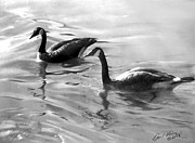 Dancing Reflections Painting by David Vincenzi Dancing Reflections Painting by David Vincenzi