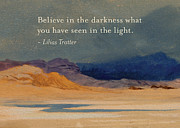 Darkness and Light Painting by Lilias Trotter