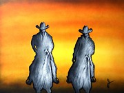 Dawn to Dusk Painting by Kem Himelright